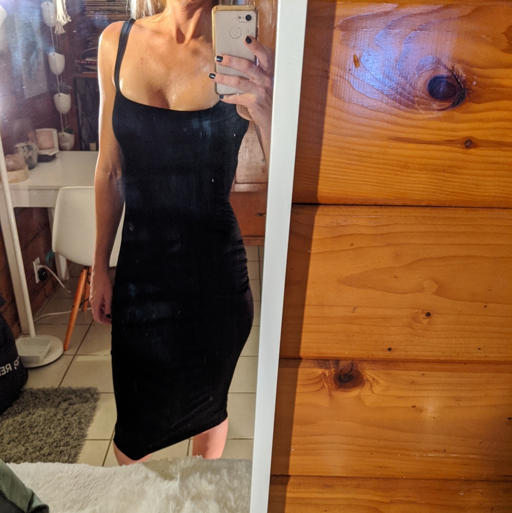 Bodycon American Apparel black dress